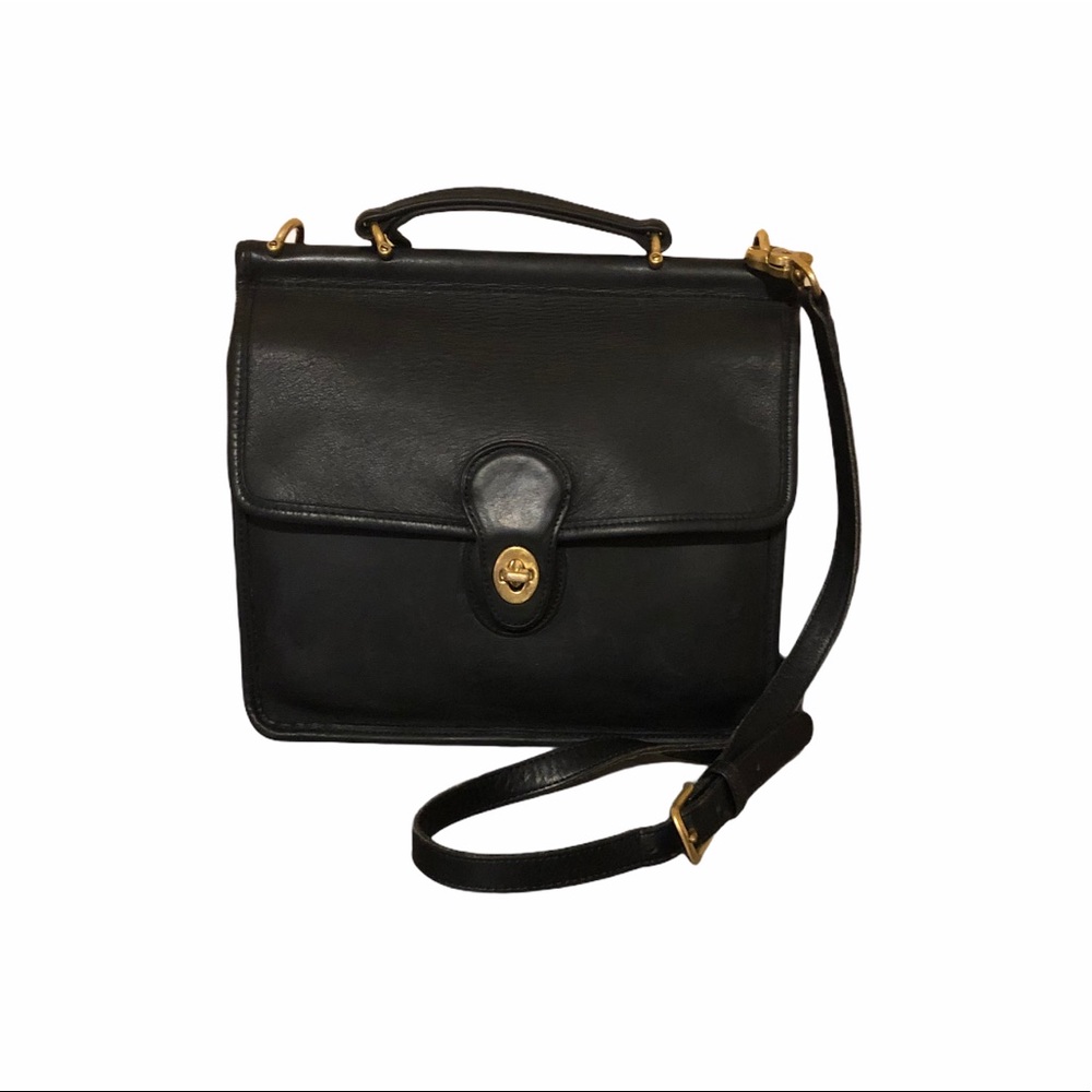COACH Vintage Willis Crossbody 9927 Black …